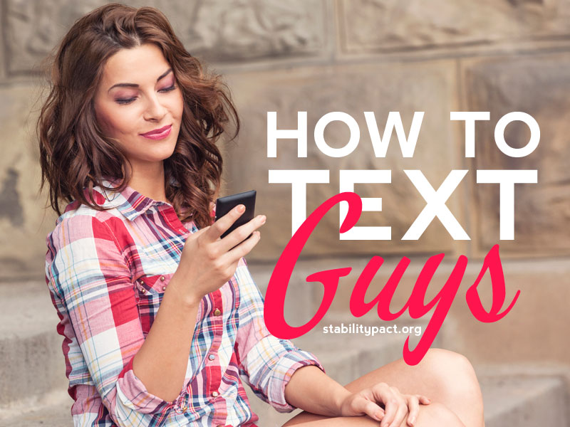 Use these tips to text guys and keep them interested without being annoying.