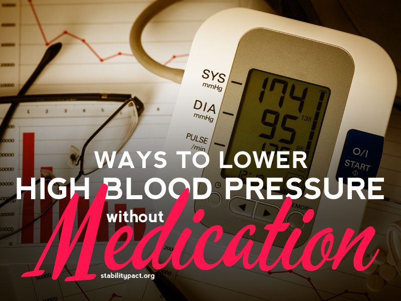 Here are 6 ways to naturally lower high blood pressure without medications or drugs.