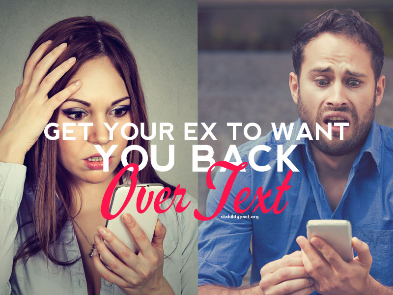 Simple strategies on how to get your ex to want you back over text that actually work.