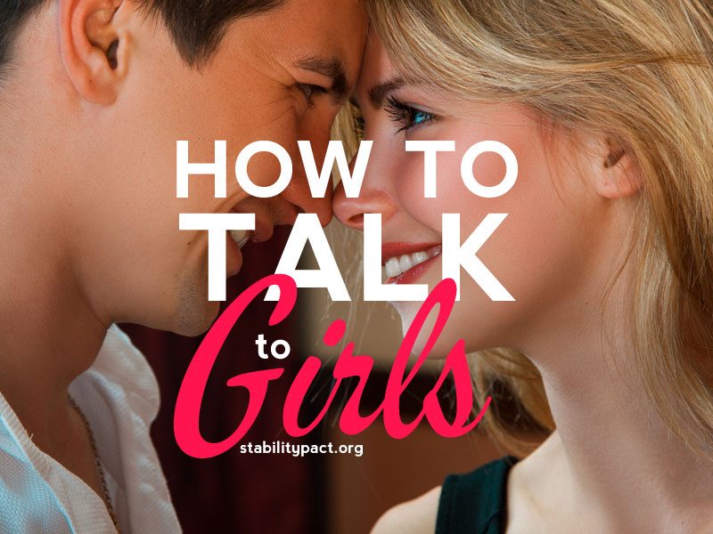 Confront your fears and learn how to talk to girls you like.